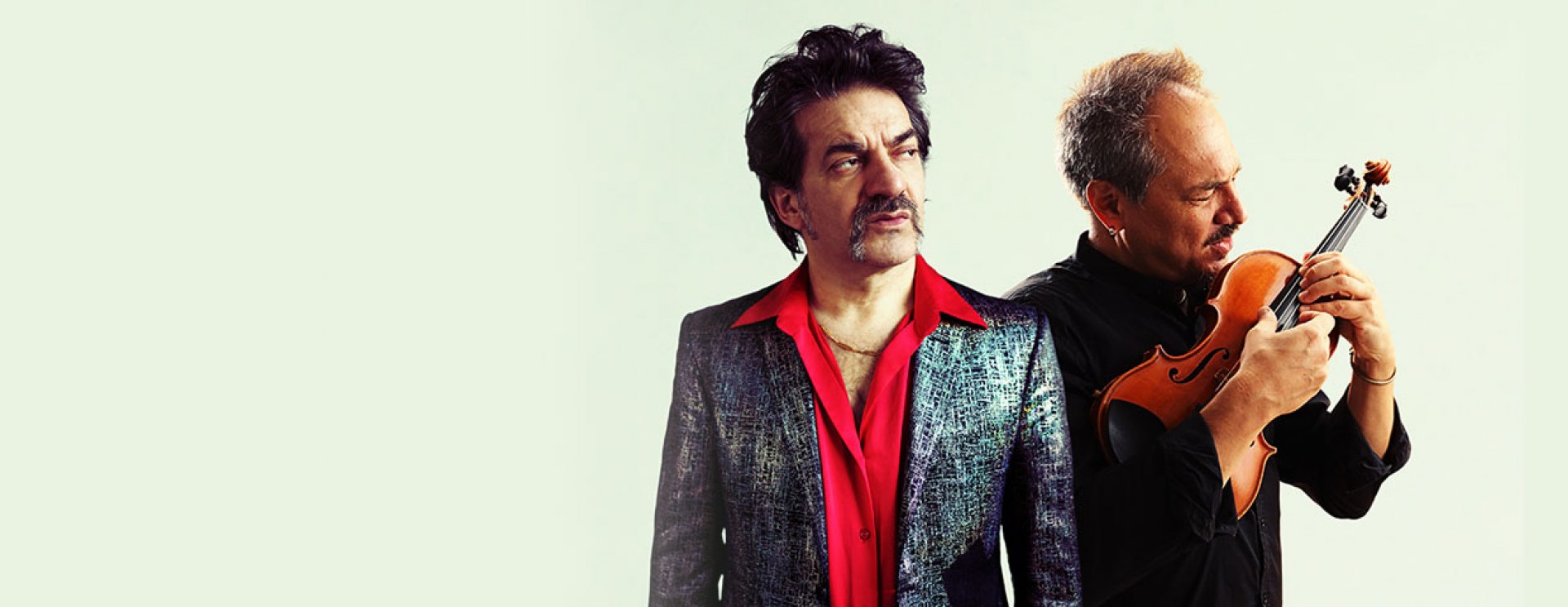 Peppe Voltarelli and Luca Ciarla