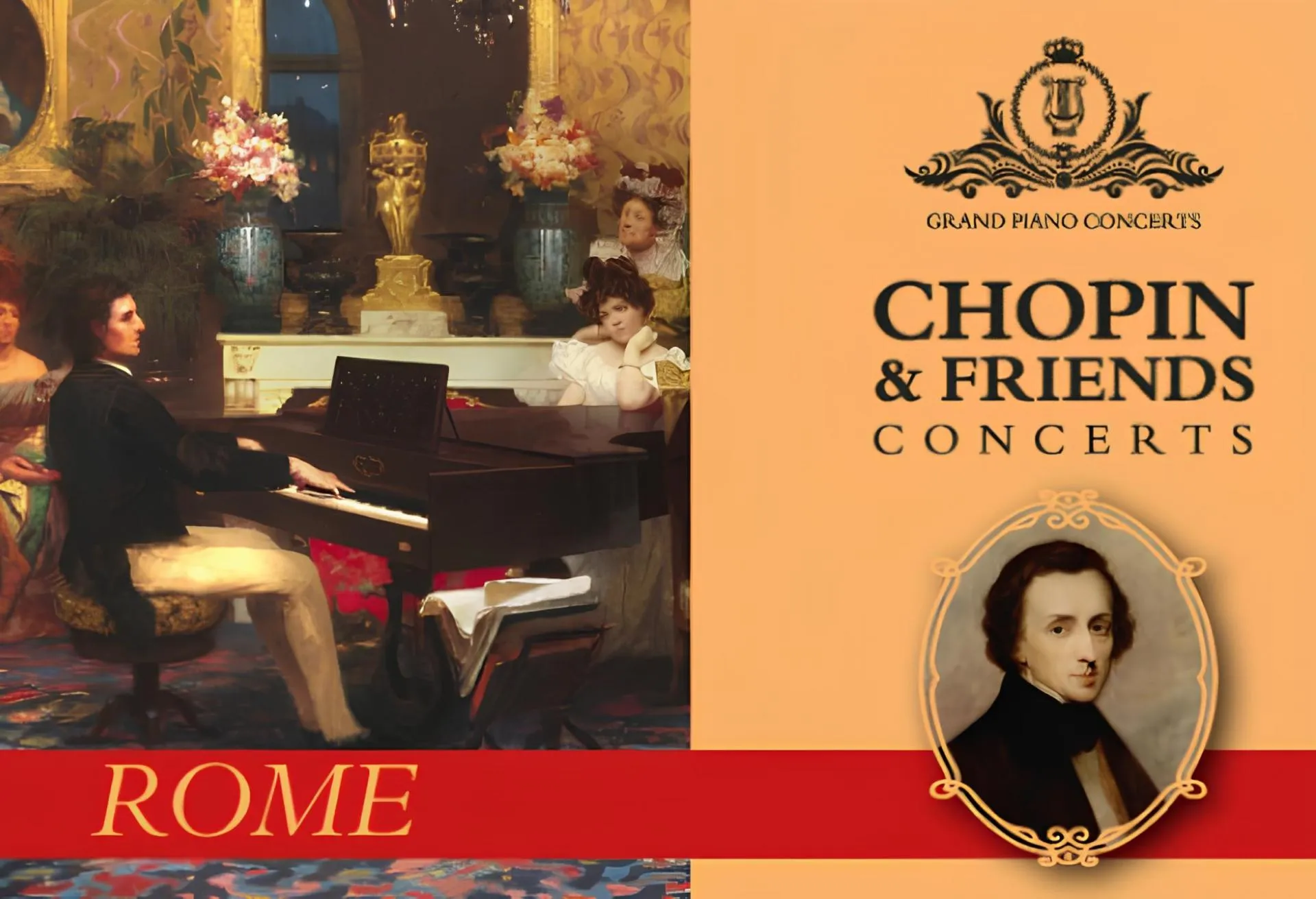 Chopin et les Amis Italiens avec Dîner Traditionnel Italien