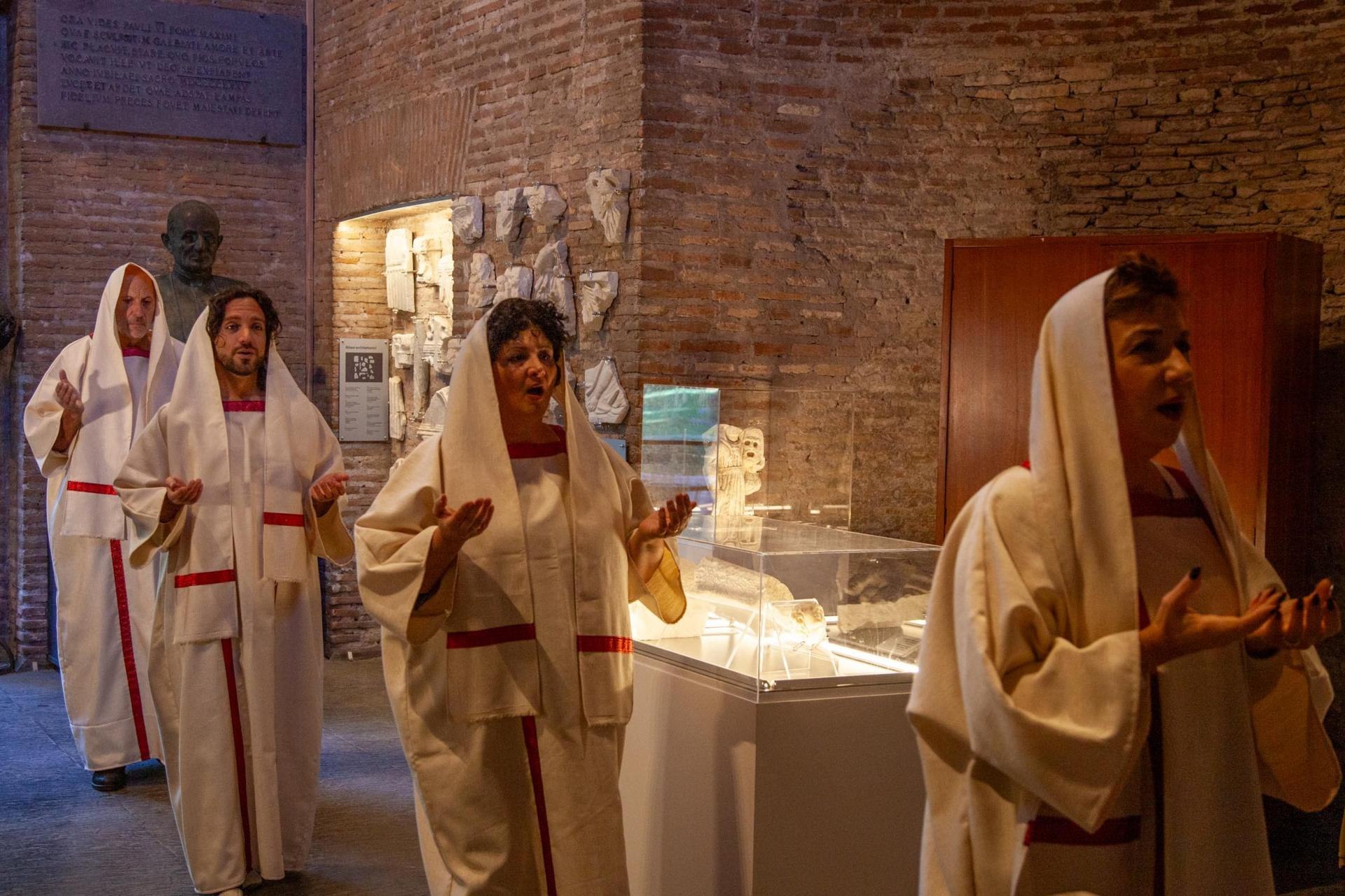 Roma, Catacumbas de San Calixto, Tour y Concierto