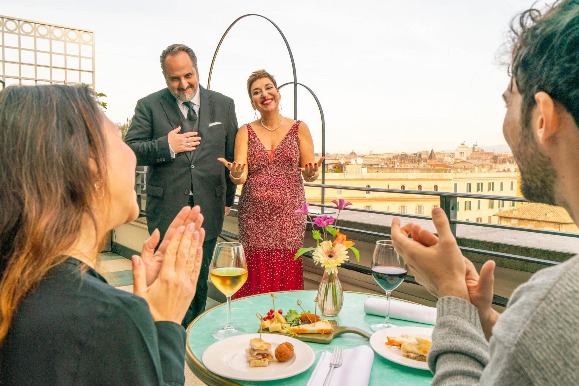 Trastevere Rooftop Opera and Aperitif