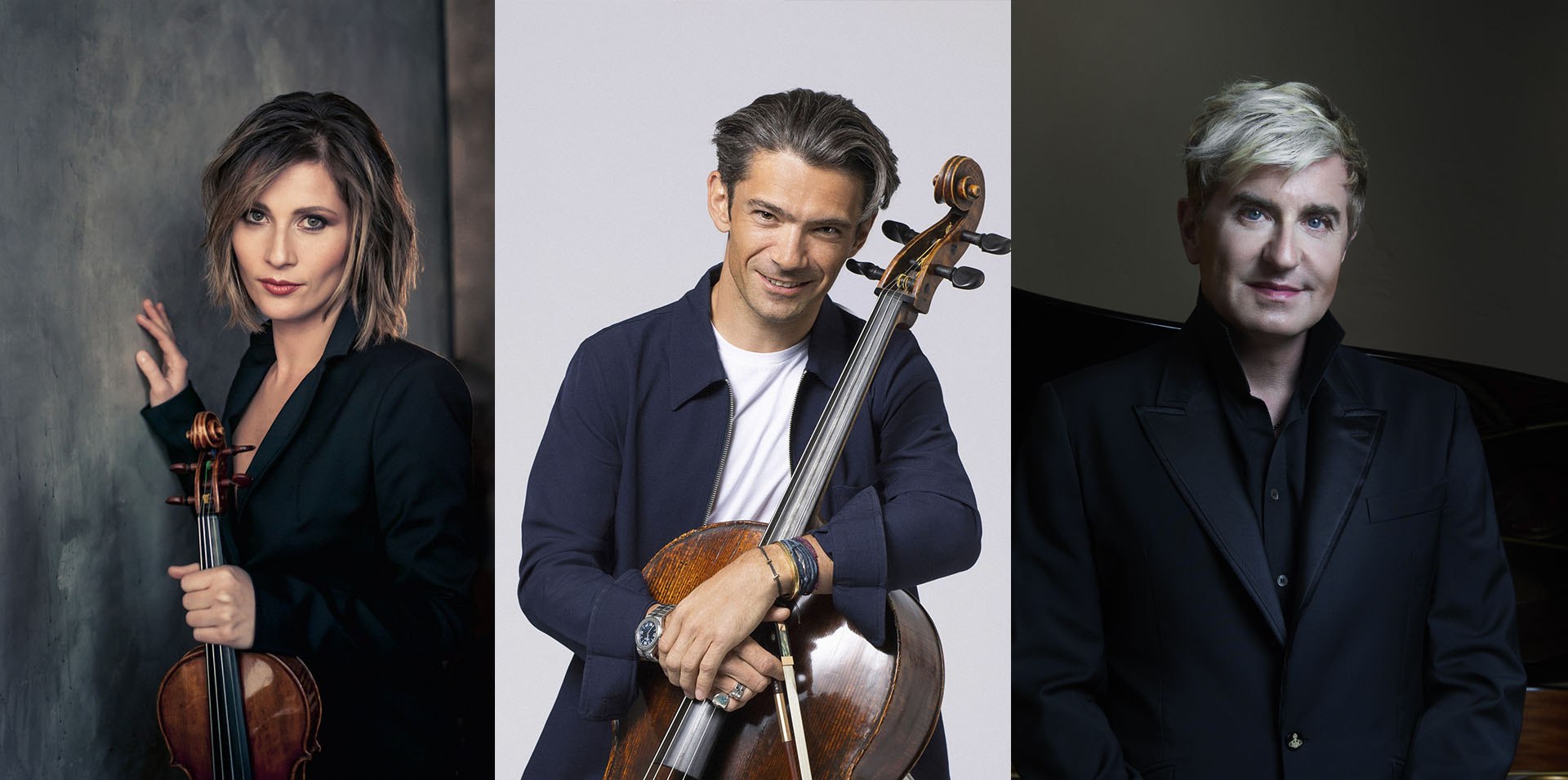 Batiashvili, Capuçon und Thibaudet