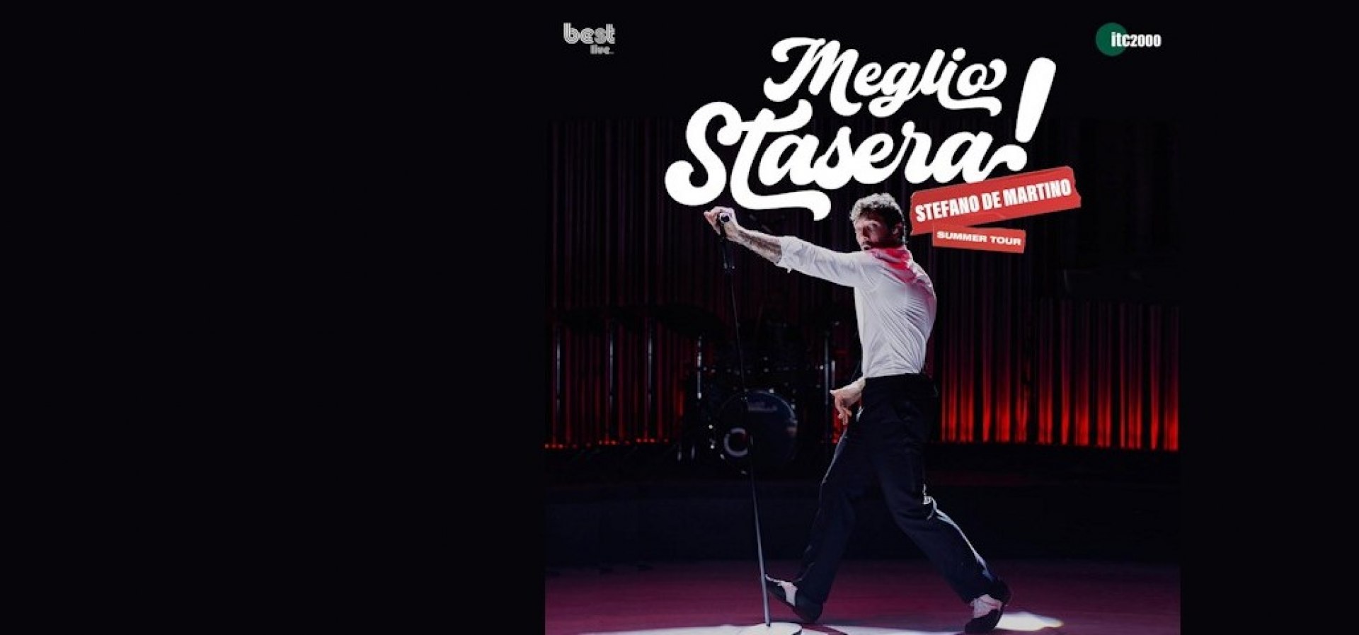 Stefano De Martino, Meglio stasera Summer Tour 2025