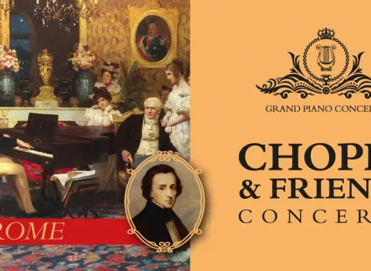 Chopin and Italian Friends with Traditional Italian Dinner