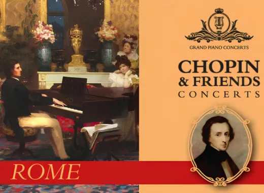 Chopin and Italian Friends with Traditional Italian Dinner