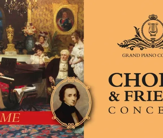 Chopin and Italian Friends with Traditional Italian Dinner