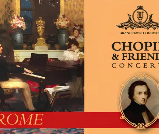 Chopin and Italian Friends with Traditional Italian Dinner