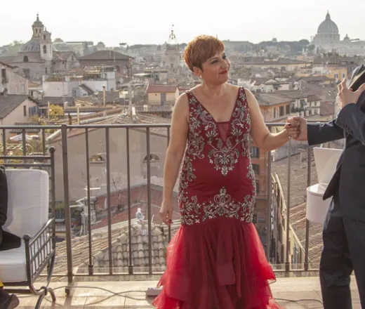 Rooftop Bar Opera Show, The Great Beauty in Rome